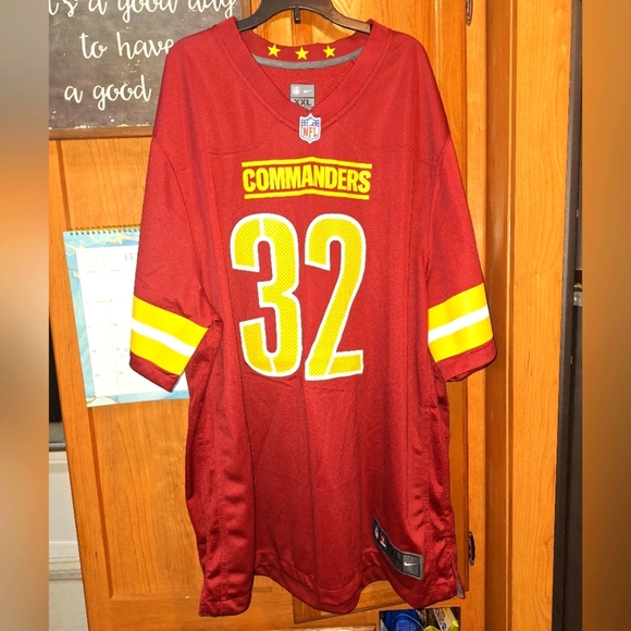 Nike Commanders Jersey - Burgundy and Yellow - Picture 1 of 10